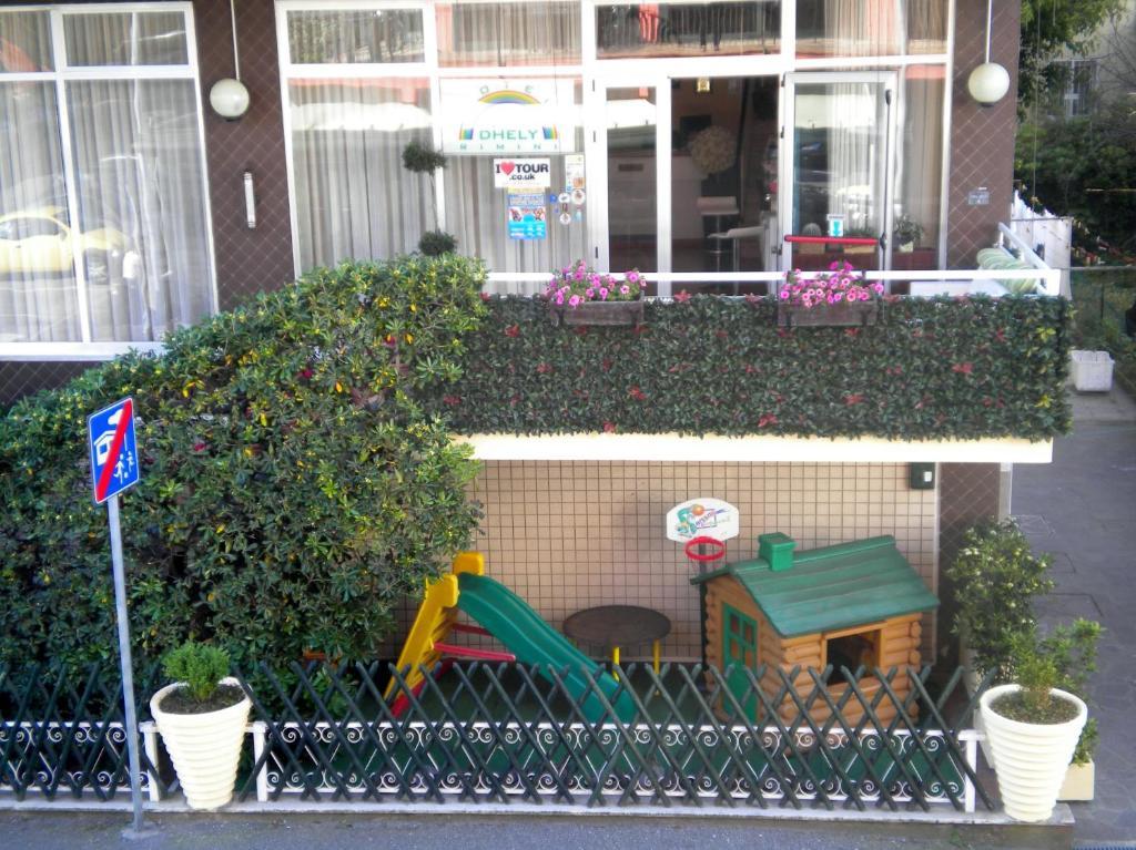 Hotel Nova Dhely Rimini Eksteriør bilde
